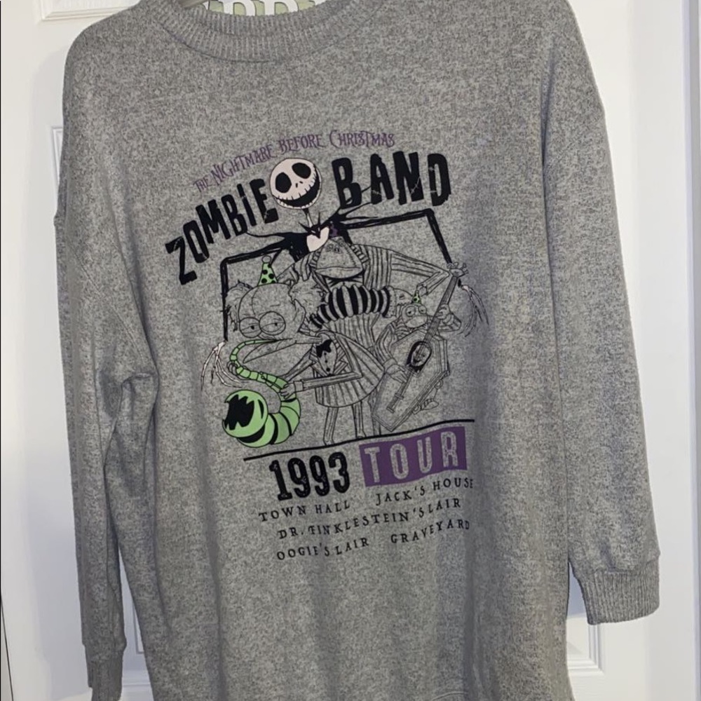 Nightmare Before Christmas Sleep Shirt